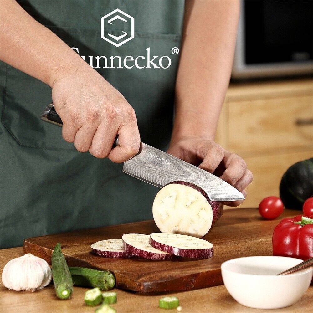 6.5 Inch Kitchen Cutlery Japanese Knife Damascus Steel Meat Cleaver