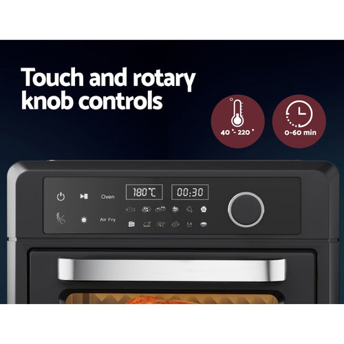 Devanti 20L Air Fryer Oven With LCD Display