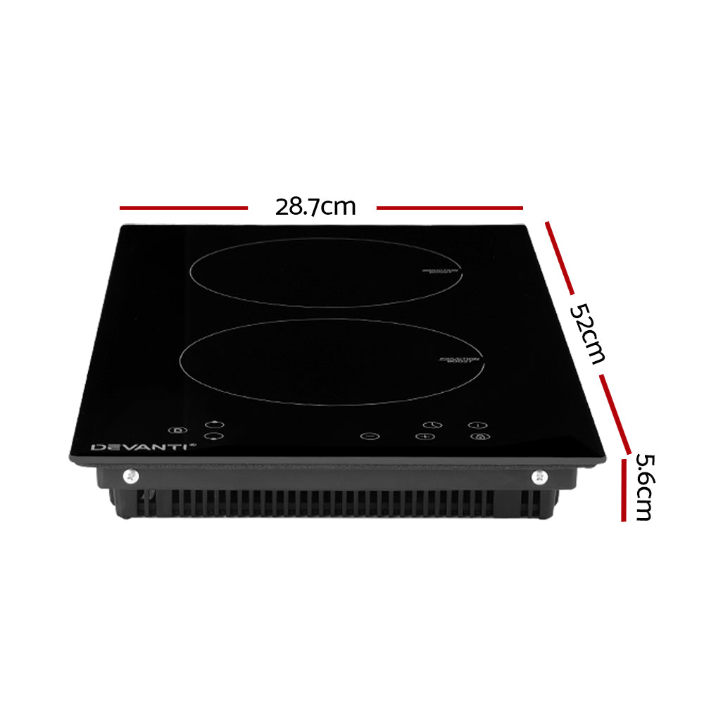 Devanti 30cm Induction Cooktop - Electric Cooker