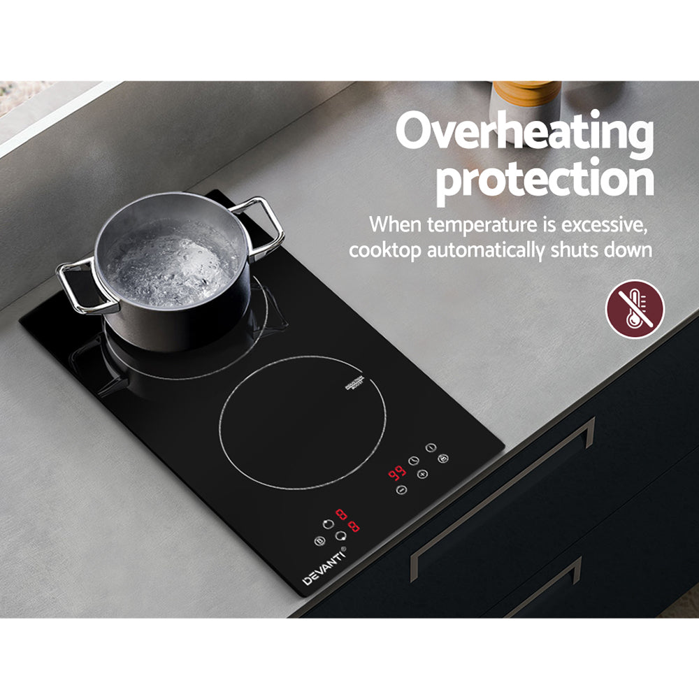 Devanti 30cm Induction Cooktop - Electric Cooker