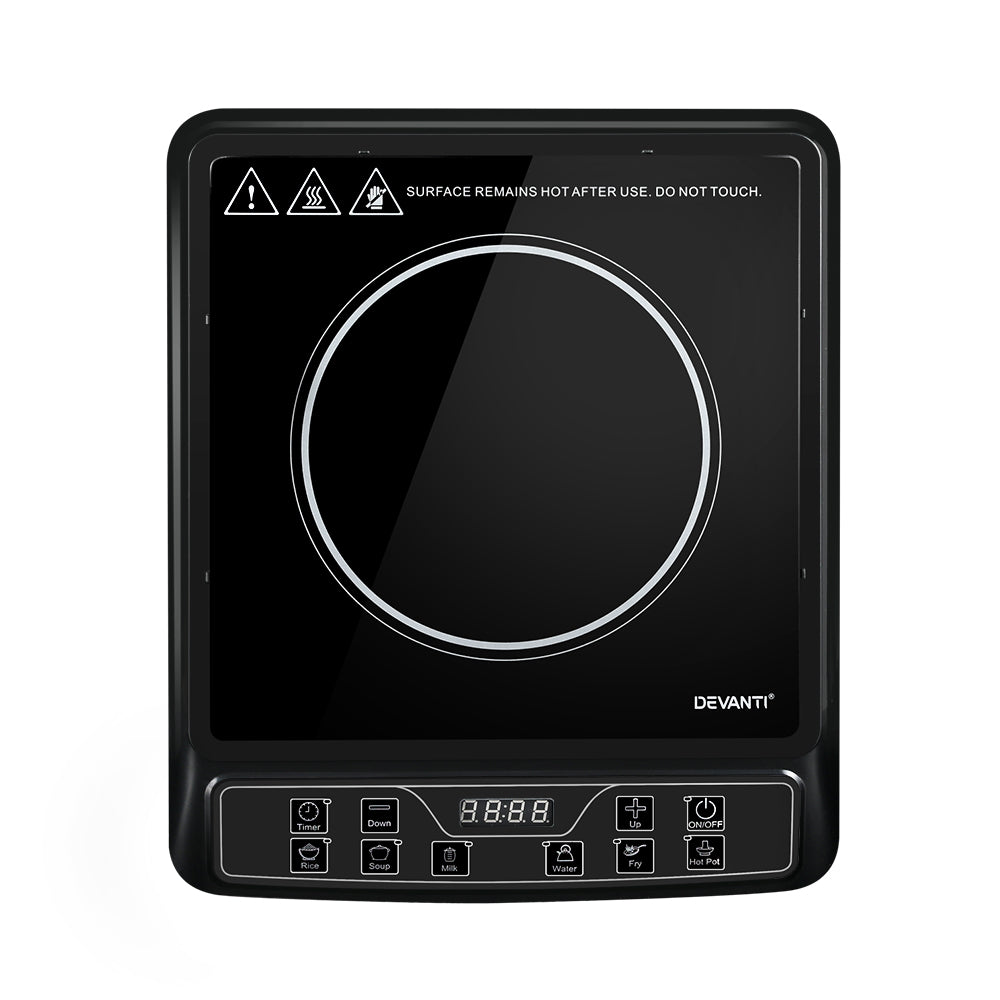 Devanti 30cm Portable Induction Cooktop