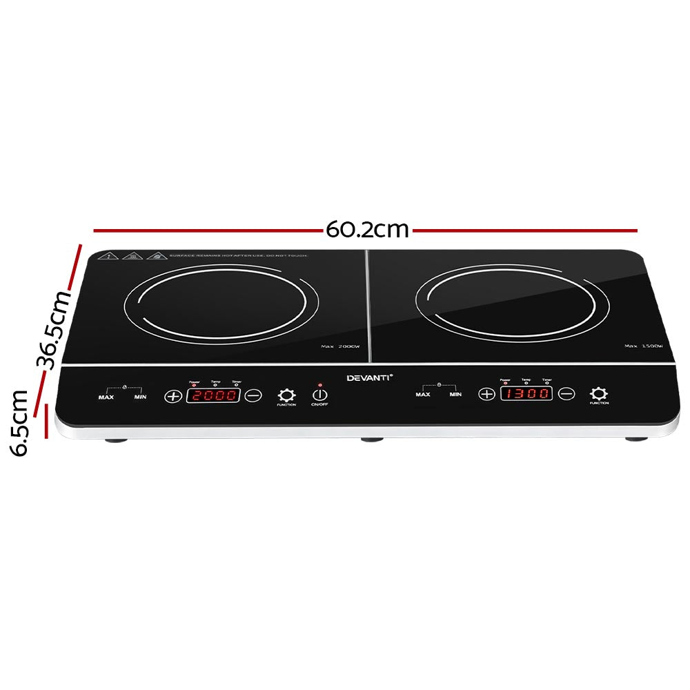 Devanti 60cm Portable Induction Cooktop