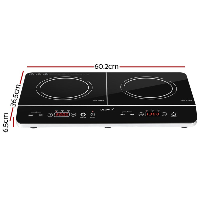 Devanti 60cm Portable Induction Cooktop