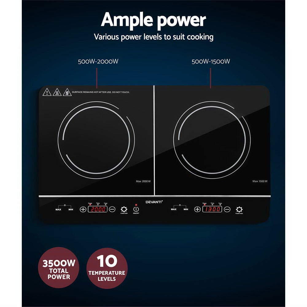 Devanti 60cm Portable Induction Cooktop