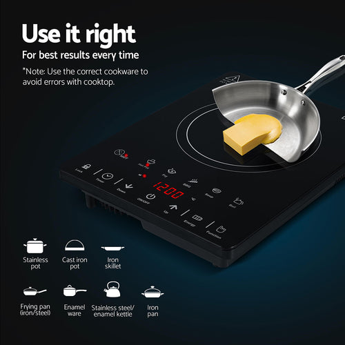 Devanti 30cm Electric Ceramic Cooktop