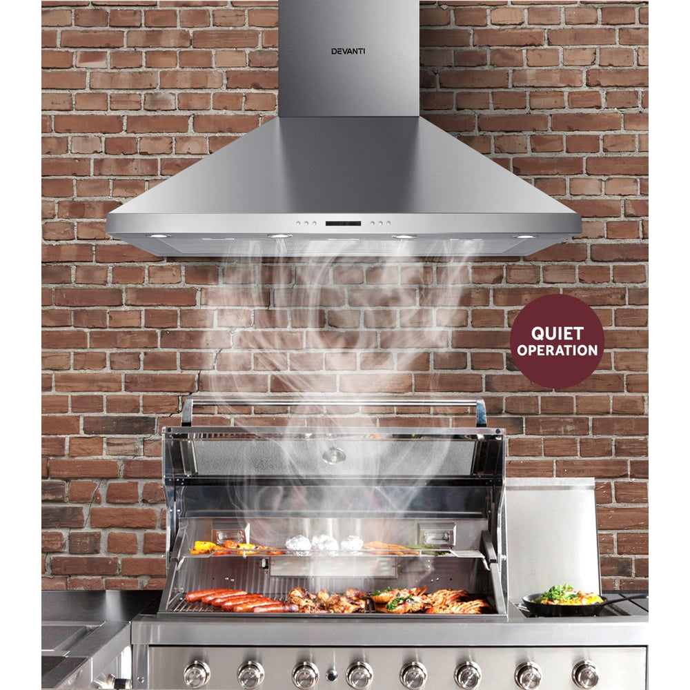 Devanti 120cm Commercial BBQ Range Hood