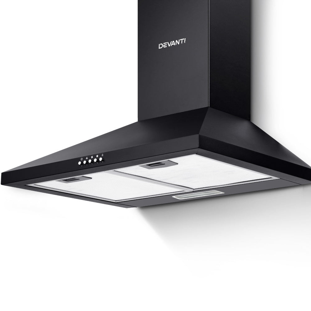 Devanti 60cm Range Hood - Black