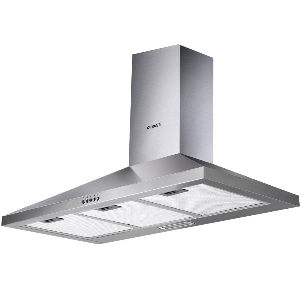 Devanti 90cm Range Hood - Stainless Steel