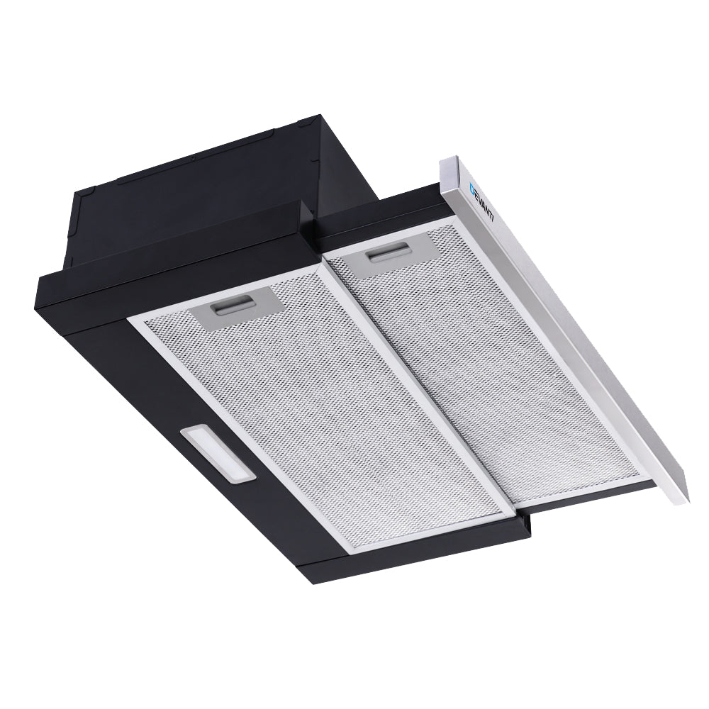 Devanti 60cm Slide-Out Range Hood - Stainless Steel