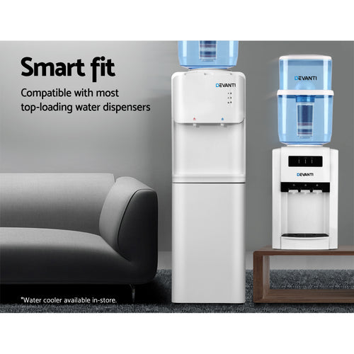 Devanti Water Cooler Dispenser 22L Filter Bottle
