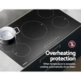 Devanti Induction Cooktop 90cm Electric Cooker - Kitchen Alliance - Appliances > Kitchen Appliances > Cooktops & Stoves - Kitchen Alliance