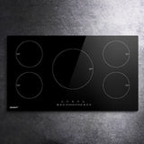 Devanti Induction Cooktop 90cm Electric Cooker - Kitchen Alliance - Appliances > Kitchen Appliances > Cooktops & Stoves - Kitchen Alliance